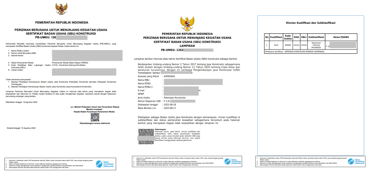 SBU BG006 Konstruksi Gedung Kesehatan  